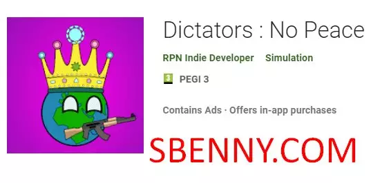 dictators no peace