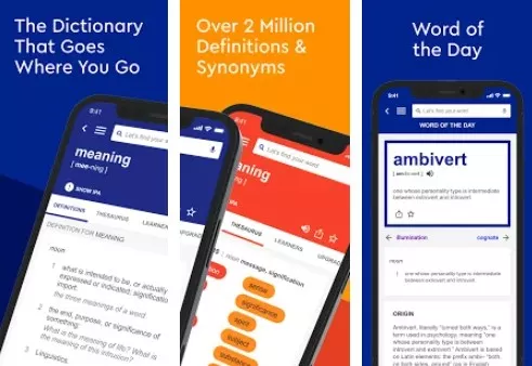 Gameplay screenshot from dictionary com premium for Android