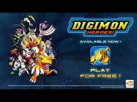  Digimon Heroes!