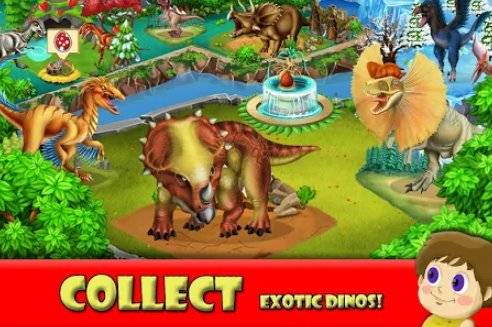 Gameplay screenshot from dino battle for Android