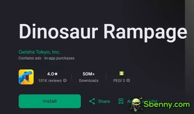  Dinosaur Rampage