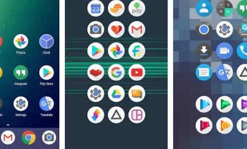 Gameplay screenshot from dives icon pack for Android