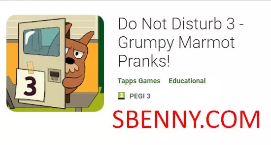  Do Not Disturb 3 - Grumpy Marmot Pranks!