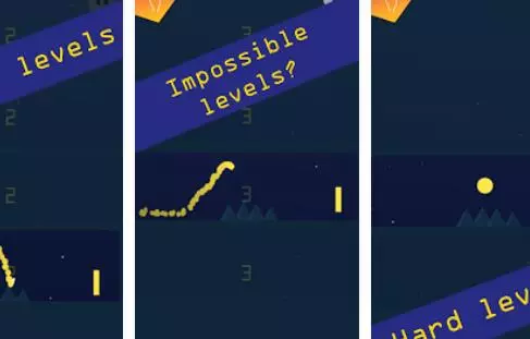 Gameplay screenshot from dot in night pro for Android