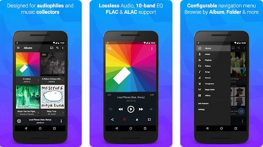 Gameplay screenshot from doubletwist music and podcasts for Android