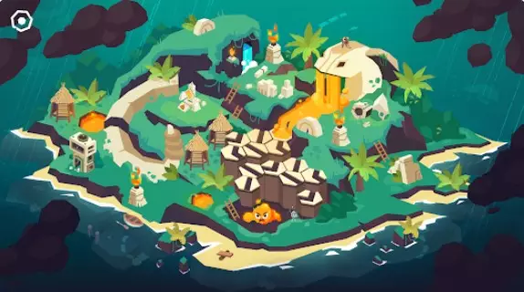Gameplay screenshot from down in bermuda for Android