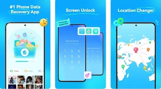 Gameplay screenshot from dr fone photo and data recovery for Android