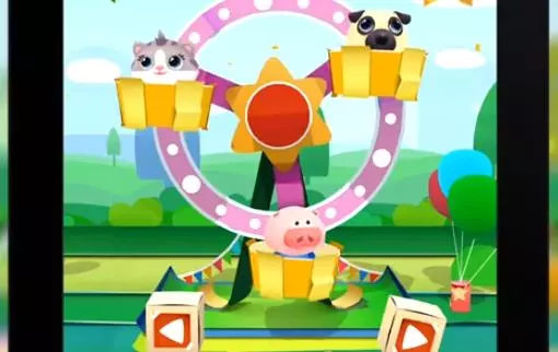 Gameplay screenshot from dr panda carnival free for Android
