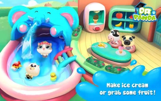 Gameplay screenshot from dr panda s swimming pool for Android