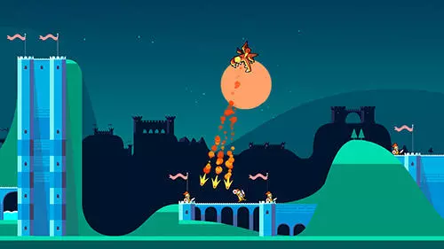 Gameplay screenshot from drag n boom for Android