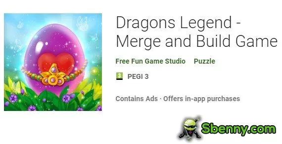  Dragons Legend - Merge and Build Game