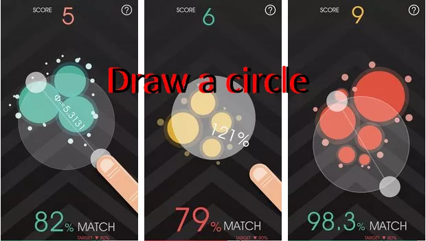  Draw a circle
