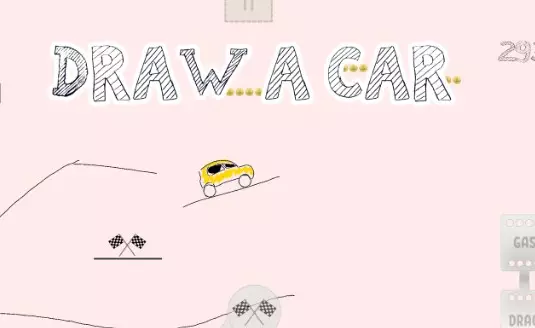 Gameplay screenshot from draw your car for Android