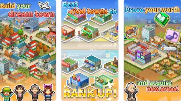 Gameplay screenshot from dream town story for Android