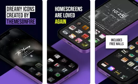 Gameplay screenshot from dreamy icons for Android