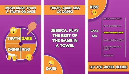 Gameplay screenshot from Drink'iss Drinking games for Android