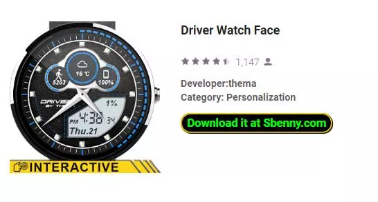 driver watch face