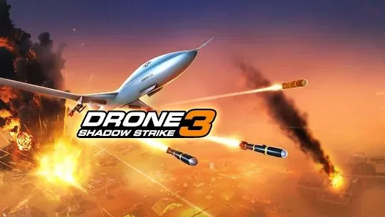 Gameplay screenshot from drone shadow strike for Android