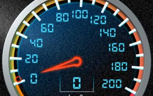 Gameplay screenshot from ds speedometer for Android