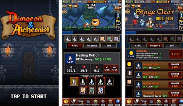  Dungeon & Alchemist - Idle Pixel RPG