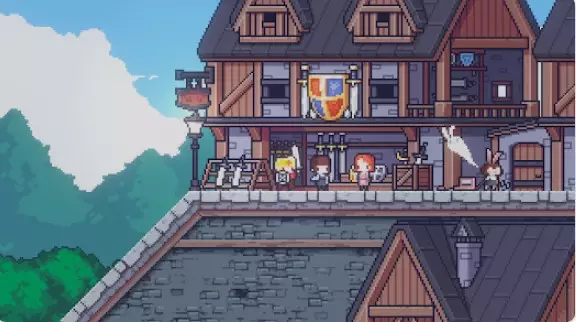 Gameplay screenshot from dungreed for Android