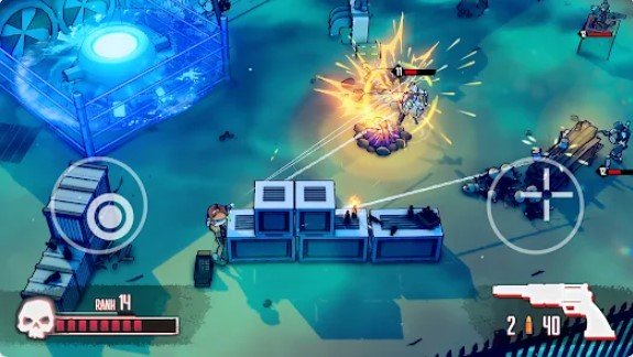 Gameplay screenshot from dust and neon for Android