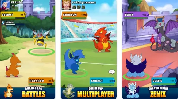 Gameplay screenshot from dynamons world for Android