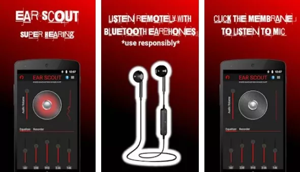 Gameplay screenshot from ear scout super hearing for Android