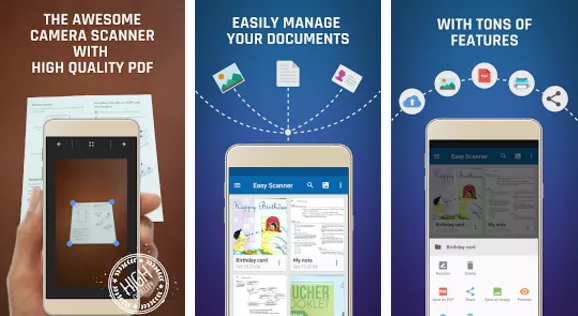 Gameplay screenshot from easy scanner pro for Android