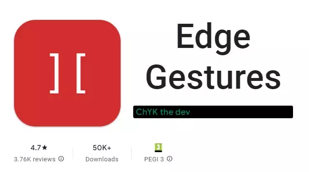 Edge Gestures