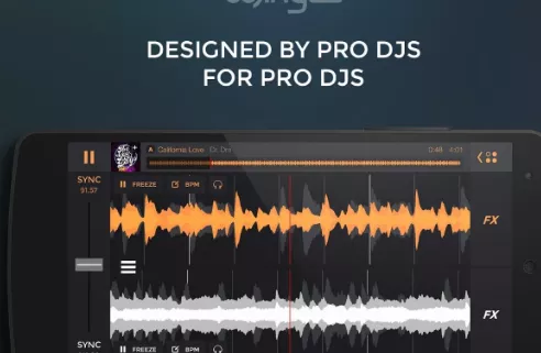 Gameplay screenshot from edjing pro music dj mixer for Android