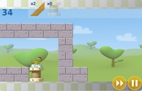 Gameplay screenshot from egg savior for Android