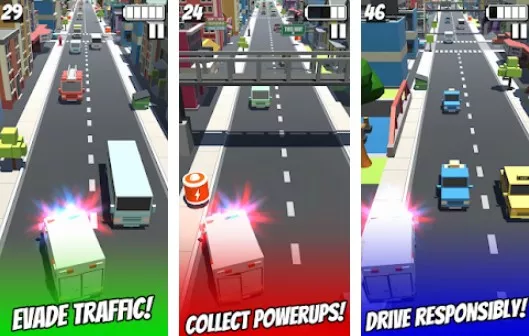 Gameplay screenshot from electric ambulance for Android