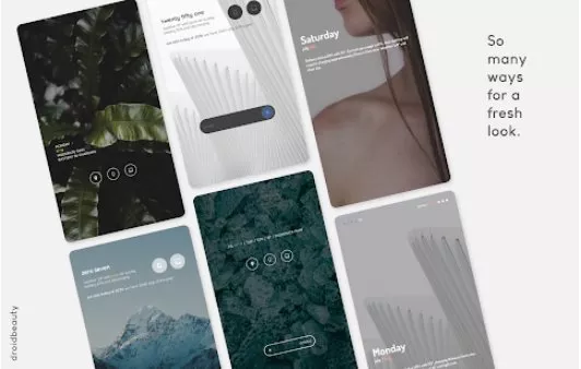 Gameplay screenshot from elements kwgt for Android