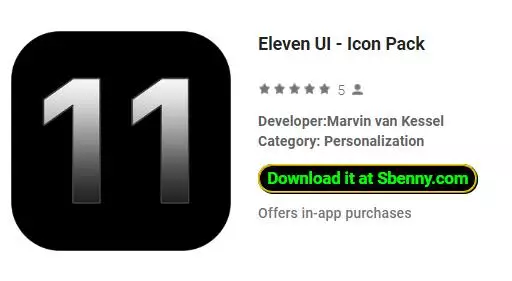 eleven ui icon pack