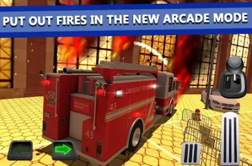 Gameplay screenshot from emergency driver sim city hero for Android