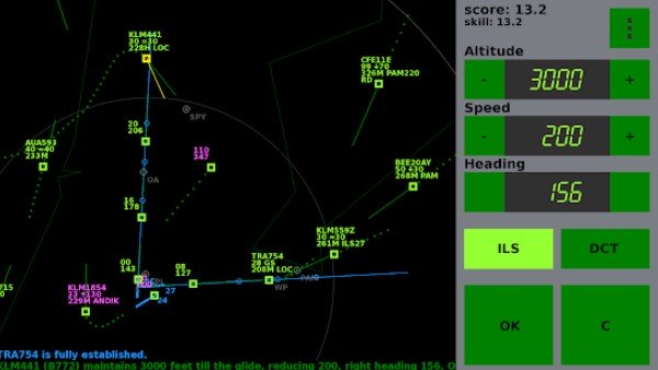 Gameplay screenshot from endless atc free for Android