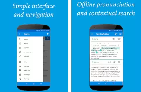 Gameplay screenshot from english dictionary premium for Android