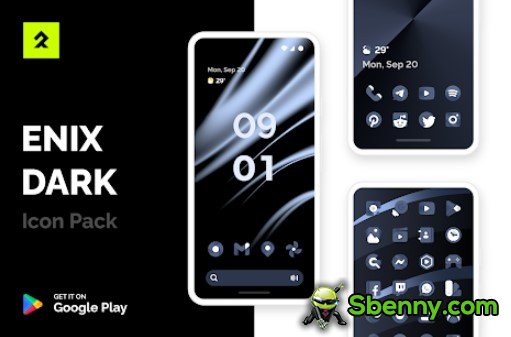 enix dark icon pack early access