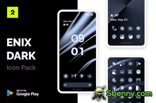 enix dark icon pack early access