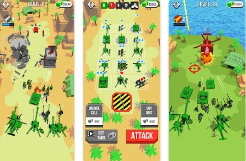 Gameplay screenshot from epi army clash for Android
