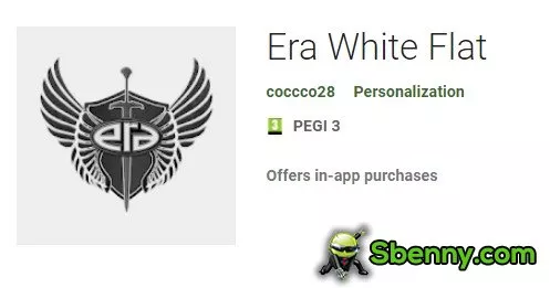 era white flat
