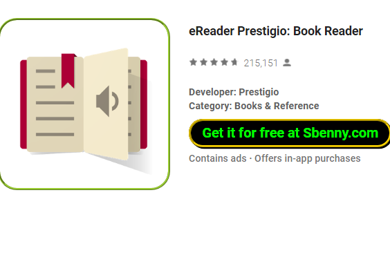  eReader Prestigio: Book Reader