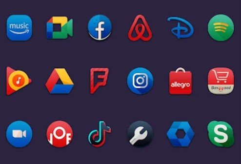 Gameplay screenshot from ergon 2 icon pack for Android
