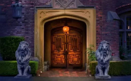 Gameplay screenshot from escape haunted manor adventure puzzle for Android