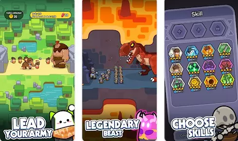 Gameplay screenshot from eternal empire warrior eras for Android