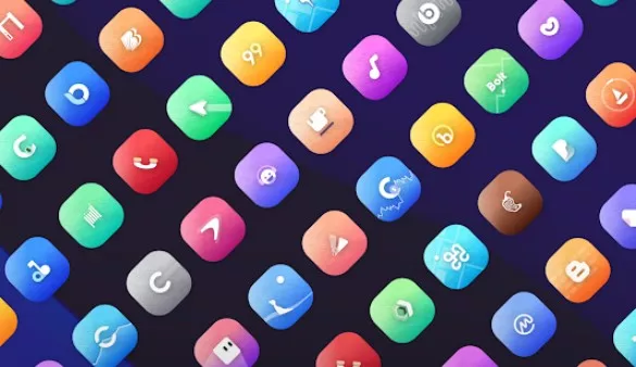 Gameplay screenshot from ether icon pack for Android