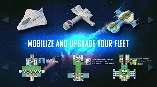 Gameplay screenshot from event horizon space shooting for Android