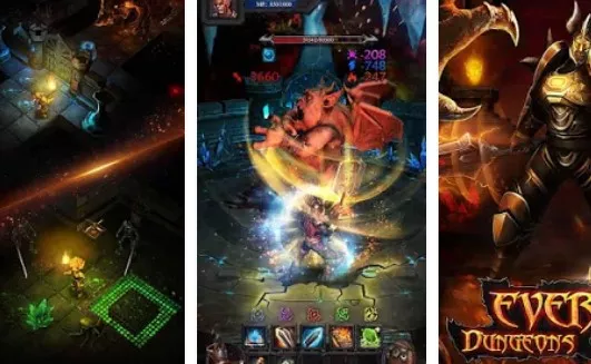 Gameplay screenshot from ever dungeon hunter king for Android