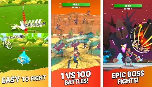 Gameplay screenshot from every hero ultimate action for Android